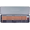 Kép 2/3 - Cretacolor Basic Pencil Pocket Set vázlatceruza készlet, 6 db-os, fémdobozos