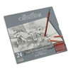 Kép 1/4 - Cretacolor Fine Art Graphite grafitceruza készlet - 24 db, fémdobozos