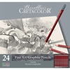 Kép 4/4 - Cretacolor Fine Art Graphite grafitceruza készlet - 24 db, fémdobozos