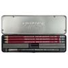 Kép 2/3 - Cretacolor Graphite Pocket Set grafit rajzkészlet, 9 db-os, fémdobozos