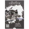 Cretacolor Monolith Graphite Set grafit rajzkészlet, 11 db-os, fémdobozos