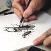 Kép 5/6 - Cretacolor Nero Deep Black Drawing Set rajzkészlet, 10 db-os, fémdobozos
