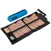 Kép 1/6 - Cretacolor Pencil Wrap Set rajzkészlet feltekerhető vászon tartóban - MegaColor, 28 db-os