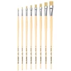 Da Vinci 5291 ecsetkészlet, szintetikus, lapos, 8 db