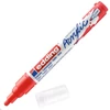 edding 5100 akril marker (filctoll), M (2-3 mm) - 902, traffic red