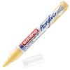 edding 5100 akril marker (filctoll), M (2-3 mm) - 915, pastel yellow