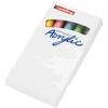 edding 5100 akril marker (filctoll) készlet, M (2-3 mm) - 5 db, pasztell