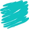 edding 5100 akril marker (filctoll), M (2-3 mm) - 934, turquoise