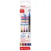 Kép 3/5 - edding 1340 ecsetirón (ecsetfilc) készlet, S (1-6 mm) - 4 db, csillámos