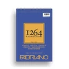 Fabriano 1264 rajz- és vázlattömb, 90 g - A4, felül spirálos
