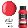 Liquitex Basics Fluid akrilfesték, 118 ml - 151, cadmium red medium hue