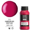 Liquitex Basics Fluid akrilfesték, 118 ml - 311, cadmium red deep hue