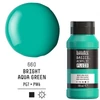 Kép 2/13 - Liquitex Basics Fluid akrilfesték, 118 ml - 660, bright aqua green