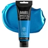 Liquitex Basics akrilfesték, 118 ml - 341, metallic blue