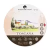 Kép 1/6 - Magnani Toscana akvarelltömb, 100% pamut, 300 g, 32 cm kerek, 20 lap, érdes