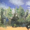 PanPastel tégelyes porpasztell készlet, 7 db + kiegészítők - Landscape