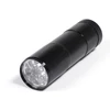 UV zseblámpa, 9 LED-es