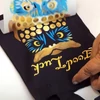Pentart textil- és bőrfesték, 50 ml - rózsaszín