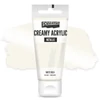 Pentart krémes akrilfesték, metál, 60 ml - fehérarany