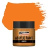 Pentart fényes akrilfesték, 50 ml - narancs