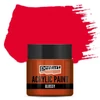 Pentart fényes akrilfesték, 50 ml - piros