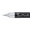 Pentel Dual Metallic Brush Pen ecsetfilc, XGFH-DZX, ezüst