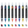 Kép 7/7 - Pentel Dual Metallic Brush Pen ecsetfilc, XGFH-DAX, fekete-metálpiros
