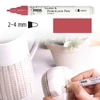 Üveg- és porcelánfilc, Kreul Chalky - 72 piros