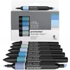 ProMarker kétvégű alkoholos filctoll készlet - 6 db, skyscape tones 1