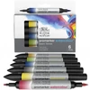 Promarker Watercolour kétvégű akvarell ecsetfilc készlet - 6 db, basic tones