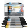 Promarker Watercolour kétvégű akvarell ecsetfilc készlet - 6 db, skyscape tones