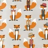 Kép 1/2 - Patchwork anyag - Robert Kaufman - Fox and the Houndstooth AHE-14422-12 grey