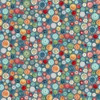 Kép 1/3 - Patchwork anyag - Makower - Sewing Room ButtonsBlue 2504-B