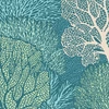 Kép 1/7 - Patchwork anyag - Tilda Cotton Beach - Coral reef teal 100339