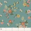 Kép 3/4 - Patchwork anyag - Tilda Chic Escape - Daisyfield teal 110050