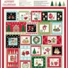 Kép 3/4 - Patchwork anyag - Makower - Christmas 23 Advent Cosy  2574-1 Panel, 60cm