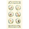 Kép 1/4 - Patchwork anyag - Moda - Effie's wood by Deb Strain 56010-11 Panel, 60cm