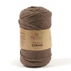 ReTwisst Macrame String makraméfonal, 3 mm, 250 g -  08, barna