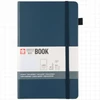 Sakura Squared Note Book négyzethálós jegyzetfüzet - 13x21 cm, deep indigo