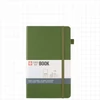 Sakura Squared Note Book négyzethálós jegyzetfüzet - 13x21 cm, pine needle