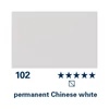 Schmincke Horadam tubusos akvarellfesték, 15 ml - 102, permanent chinese white