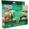 Sennelier la petite Aquarelle Hands-free akvarellfesték készlet - 12x1/2 szilke + víztartályos ecset + magic arm