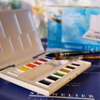 Sennelier la petite Aquarelle Travel box akvarellfesték készlet - 12x1/2 szilke + ecset