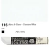 Sennelier Oil Stick olajfesték rúd, 38 ml - 116, titanium white
