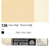 Sennelier Oil Stick olajfesték rúd, 38 ml - 136, titanium buff