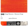 Sennelier Oil Stick olajfesték rúd, 38 ml - 648, fluorescent orange
