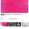 Sennelier Oil Stick olajfesték rúd, 38 ml - 654, fluorescent pink