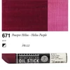 Sennelier Oil Stick olajfesték rúd, 38 ml - 671, helios purple