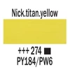 Talens Amsterdam akrilfesték, 250 ml - 274, nickel titanium yellow