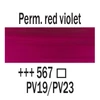 Talens Amsterdam akrilfesték, 250 ml - 567, permanent red violet